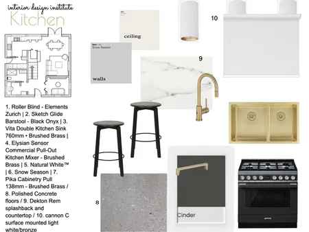 Kitchen Interior Design Mood Board by Clairemcgirr on Style Sourcebook