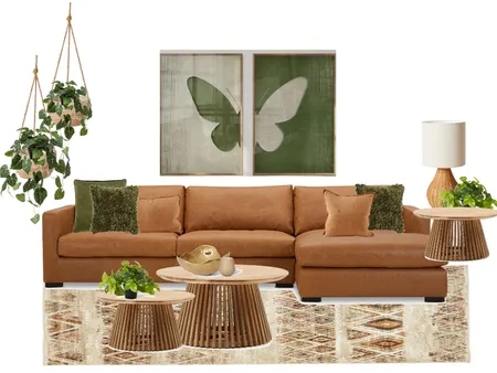 Contemporary Botanical Interior Design Mood Board by Styled By Lorraine Dowdeswell on Style Sourcebook