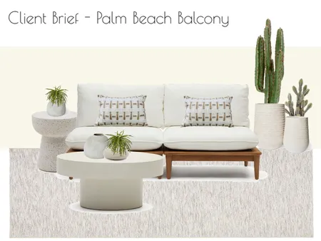 Palm Beach Balcony Interior Design Mood Board by Styled By Lorraine Dowdeswell on Style Sourcebook