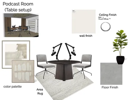 podcast table Interior Design Mood Board by aoagq on Style Sourcebook