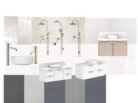 Ensuite - around safi white tile Interior Design Mood Board by LouWilson7 on Style Sourcebook