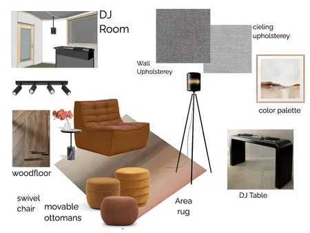 dj room rev3 Interior Design Mood Board by aoagq on Style Sourcebook
