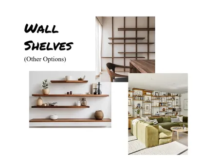 Wall Shelves Interior Design Mood Board by asusap on Style Sourcebook