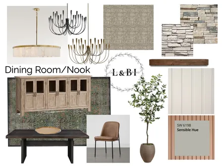 Lauren Dining Interior Design Mood Board by Loft&Blush on Style Sourcebook