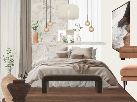 Basilica Bed Room Feature Tile Interior Design Mood Board by Carley & Co. Design on Style Sourcebook