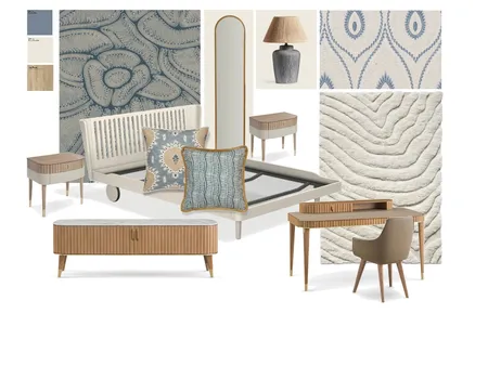 Master Bedroom Interior Design Mood Board by Studio Tamar Creative on Style Sourcebook