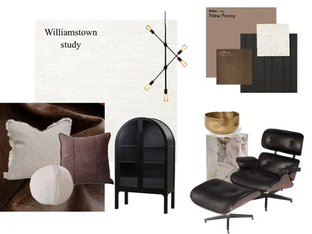 Masculine moody study Interior Design Mood Board by Lisa k on Style Sourcebook