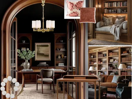 rustic study Interior Design Mood Board by DianaxSorokina on Style Sourcebook