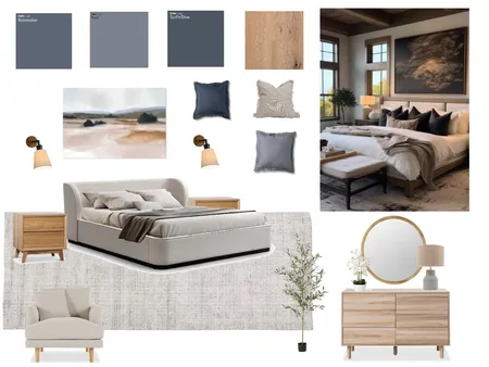 Bedroom 1 Interior Design Mood Board by Lauren Hooligan on Style Sourcebook