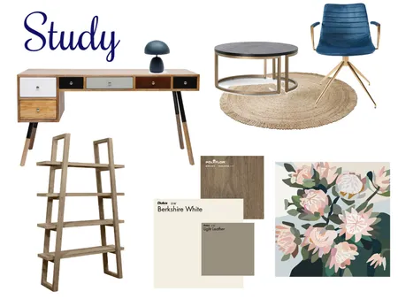 Study Interior Design Mood Board by salla on Style Sourcebook