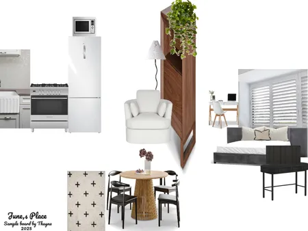 June's Place Interior Design Mood Board by Thayna Alkins-Morenzie on Style Sourcebook