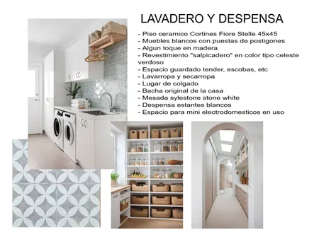 Londres - Lavadero y despensa Interior Design Mood Board by vicky_garcia@hotmail.com on Style Sourcebook
