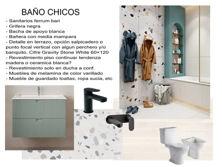Londres - Baño chicos Interior Design Mood Board by vicky_garcia@hotmail.com on Style Sourcebook