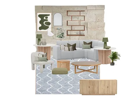 Hampton living room Interior Design Mood Board by izzzyy on Style Sourcebook