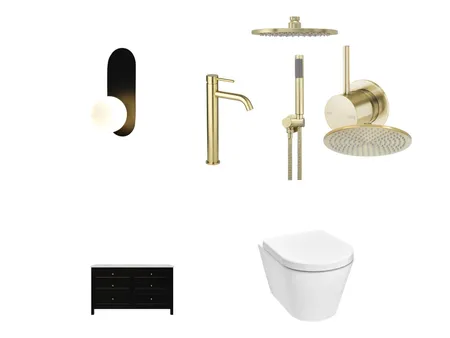 En-suite Bathroom Interior Design Mood Board by Jade Zammit on Style Sourcebook