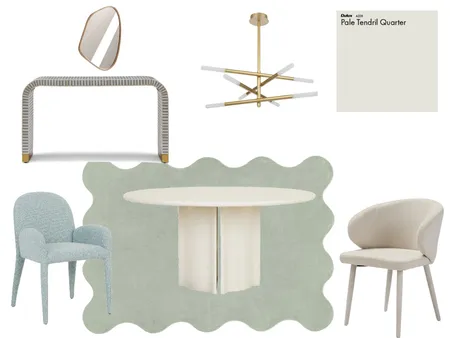 Pale Dining Interior Design Mood Board by Studio McHugh on Style Sourcebook