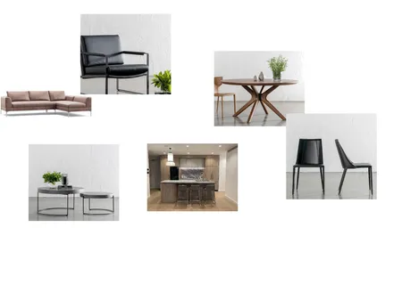 Black and Brown Interior Design Mood Board by DonnaGunn on Style Sourcebook