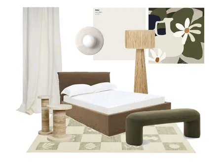 Green with Envy Bedroom Interior Design Mood Board by Muse Design Co on Style Sourcebook