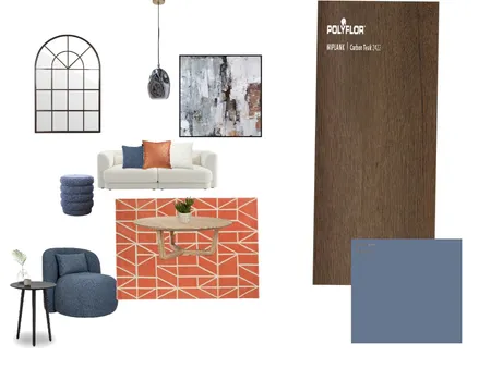 Contemporary living room (blue and yellow) Interior Design Mood Board by Aliyahsedillo89 on Style Sourcebook