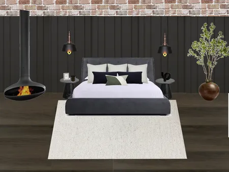 Modern Industrial Bedroom Interior Design Mood Board by hannahmcmillan on Style Sourcebook