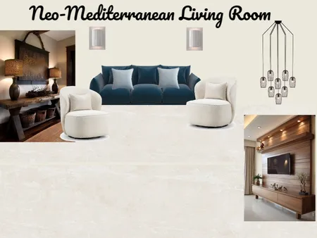 Neo-Mediterranean Living Room Interior Design Mood Board by Cae_labitag on Style Sourcebook