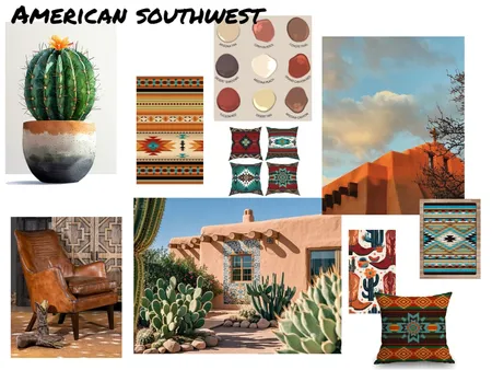 American Southwest Interior Design Mood Board by mfraser33 on Style Sourcebook