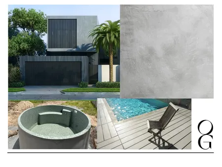 Palm Beach - Exterior Finishes Interior Design Mood Board by Kathle         Study     en Holland on Style Sourcebook