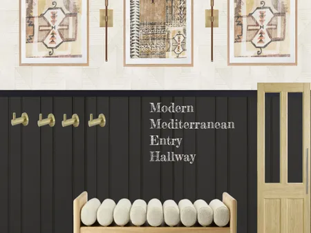 Modern Mediterranean farm entryhallway Interior Design Mood Board by MiraDesigns on Style Sourcebook