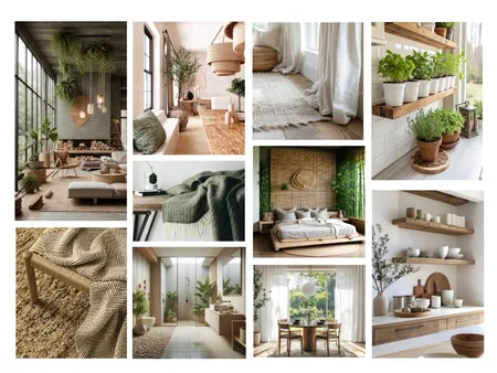 Biophilic Design Interior Design Mood Board by Ajeless Designs on Style Sourcebook