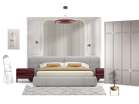 Спальня с ярким акцентом Interior Design Mood Board by OksanaZagadka on Style Sourcebook