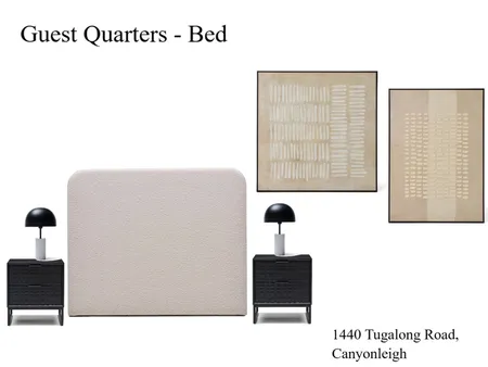 1440 Tugalong Road Canyonleigh - Guest Quarters - Bed Interior Design Mood Board by jane@horgans.com.au on Style Sourcebook