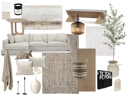 Living Room Sample Board Interior Design Mood Board by allie_reading on Style Sourcebook