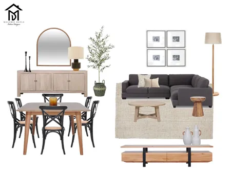 CLIENT DINING/LIVING CONCEPT Interior Design Mood Board by Melanie Doyle Designs on Style Sourcebook