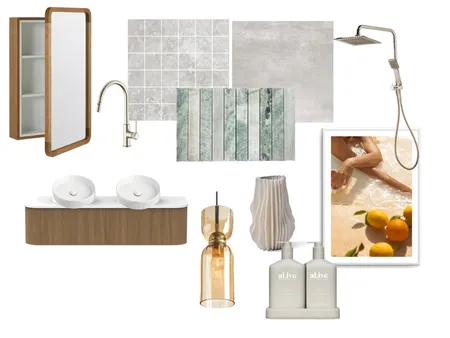 Master Bathroom Interior Design Mood Board by Noosa Casa on Style Sourcebook
