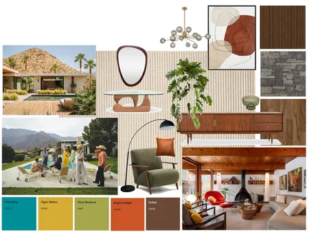 Mid Century Modern Interior Design Mood Board by amber.ec@outlook.com.au on Style Sourcebook