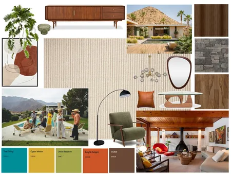 Mid Century Modern Interior Design Mood Board by amber.ec@outlook.com.au on Style Sourcebook
