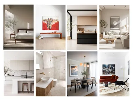 Minimalist Interior Design Mood Board by Ajeless Designs on Style Sourcebook