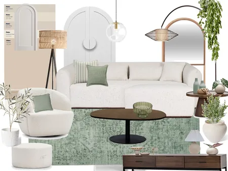 Mediterranean inspired living room Interior Design Mood Board by hannahcharlotte on Style Sourcebook
