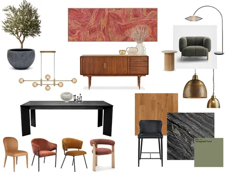 Dining Room Interior Design Mood Board by katerutherford on Style Sourcebook