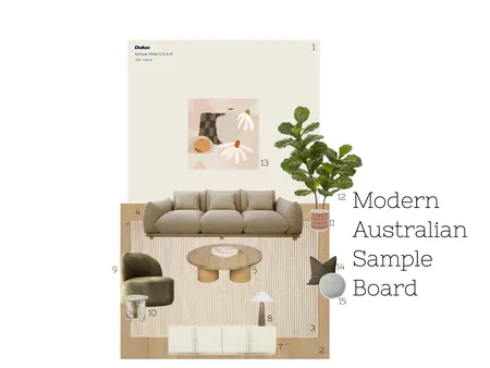 Modern Australian Sample board Interior Design Mood Board by jayda.drummond on Style Sourcebook