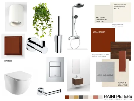 S M  bathroom 4 Interior Design Mood Board by Raini Peters Interior Design + Styling on Style Sourcebook