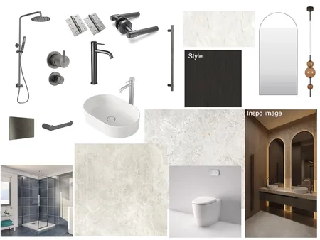 Rose Bay Main Bathroom Interior Design Mood Board by Savannah Interior Design on Style Sourcebook