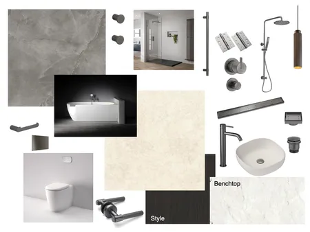 Rose Bay Ensuite Interior Design Mood Board by Savannah Interior Design on Style Sourcebook