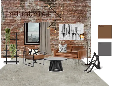 Industrial Room Board Interior Design Mood Board by HayleyHendershott on Style Sourcebook