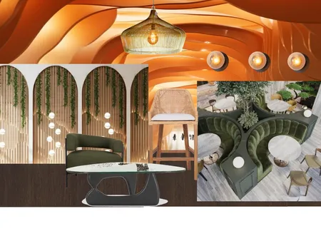 restaurant Interior Design Mood Board by danijadesil@gmail.com on Style Sourcebook