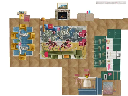 Great Room Space Planning Scale Interior Design Mood Board by dl2407 on Style Sourcebook