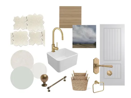 Brighton Laundry Interior Design Mood Board by The Clarke Collection on Style Sourcebook