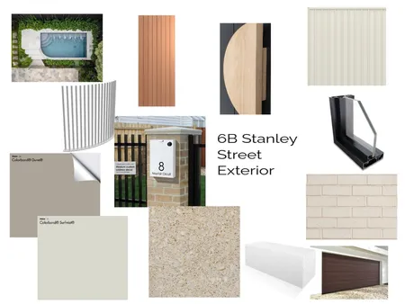 6B Stanley St Exterior Mood Board Interior Design Mood Board by Hampton Homes Adelaide on Style Sourcebook