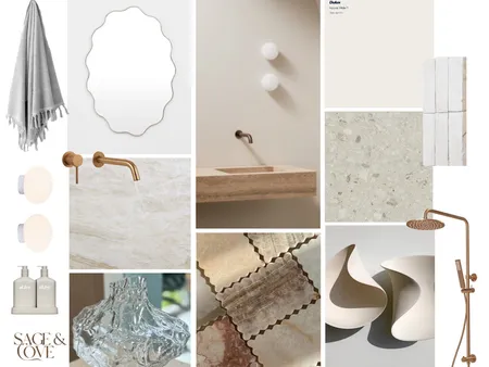 Solara - Guest Ensuite Interior Design Mood Board by Sage & Cove Interiors on Style Sourcebook