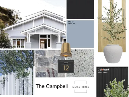 The Campbell Exterior 2 Interior Design Mood Board by K A N L A    P E R L A on Style Sourcebook